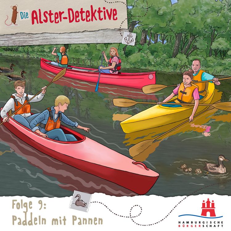 Produktbild: Die Alster-Detektive - Folge 9 Paddeln mit Pannen