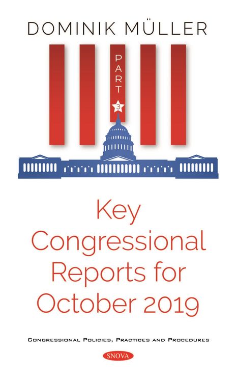 Produktbild: Key Congressional Reports for October 2019. Part III