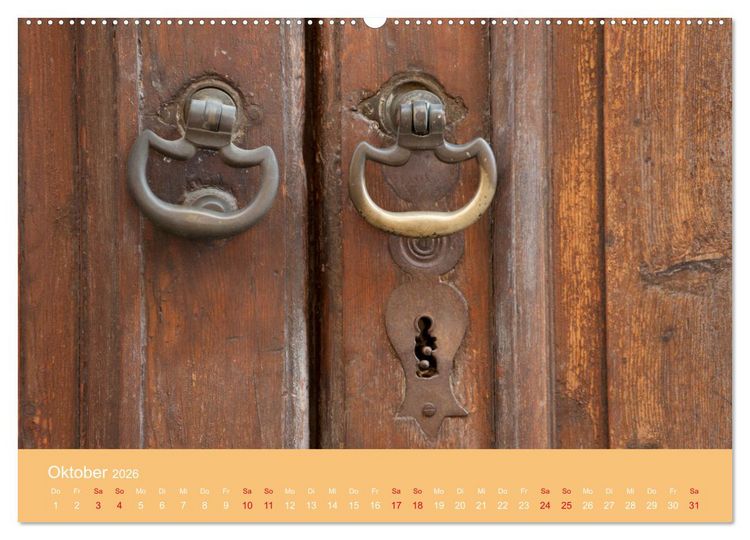 Produktbild: Anklopfen... (Wandkalender 2026 DIN A2 quer), CALVENDO Monatskalender