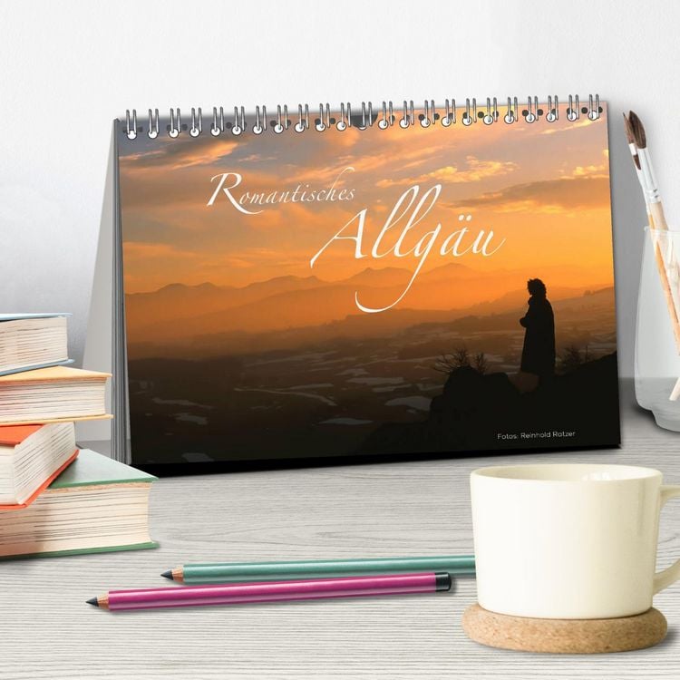 Produktbild: Romantisches Allg&auml;u (Tischkalender 2026 DIN A5 quer), CALVENDO Monatskalender