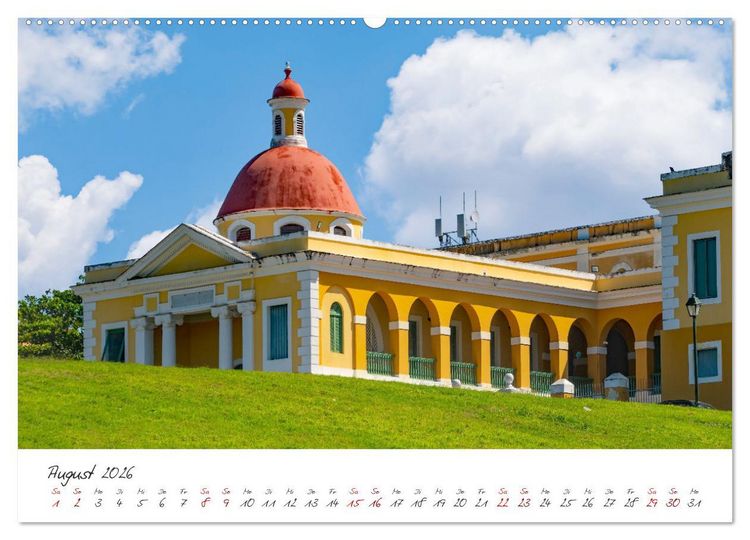 Produktbild: San Juan - Inselstadt in der Karibik (Wandkalender 2026 DIN A2 quer), CALVENDO Monatskalender
