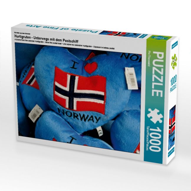 Produktbild: Ein Motiv aus dem Kalender Hurtigruten - Unterwegs mit dem Postschiff (Puzzle)