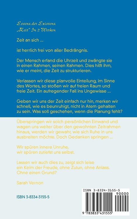Produktbild: Essenz der Existenz - Zeit