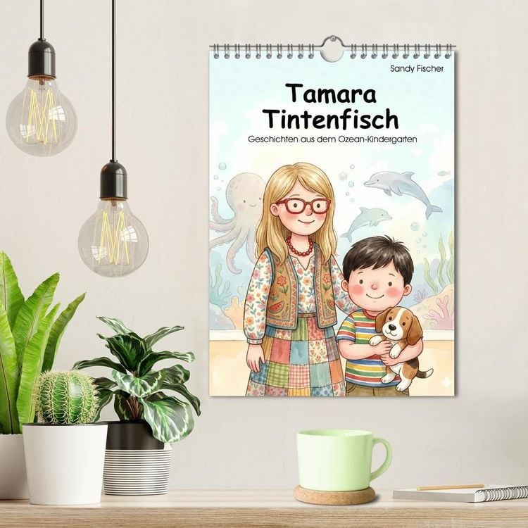 Produktbild: Tamara Tintenfisch (Wandkalender 2027 DIN A4 hoch), CALVENDO Monatskalender