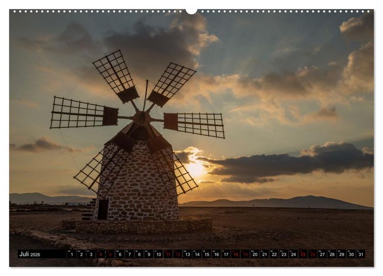 Produktbild: Fuerteventura - Eine Reise &uuml;ber die Vulkaninsel (hochwertiger Premium Wandkalender 2026 DIN A2 quer), Kunstdruck in Hochglanz