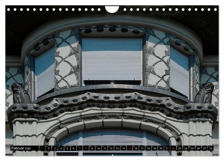 Produktbild: Budapester Jugendstil (Wandkalender 2026 DIN A4 quer), CALVENDO Monatskalender