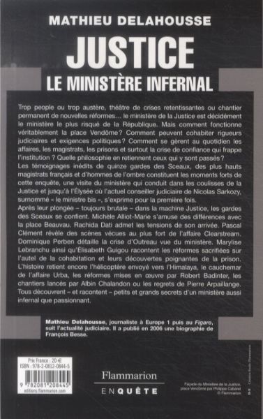 Produktbild: Justice, le minist&egrave;re infernal