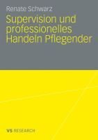 Produktbild: Supervision und professionelles Handeln Pflegender