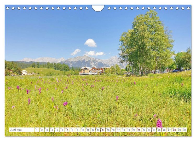 Produktbild: Malerisches Seefeld in Tirol (Wandkalender 2026 DIN A4 quer), CALVENDO Monatskalender