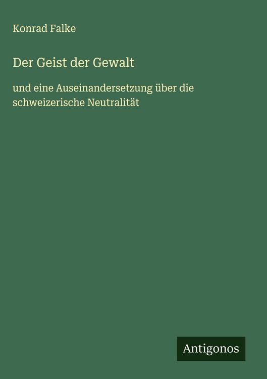 Produktbild: Der Geist der Gewalt