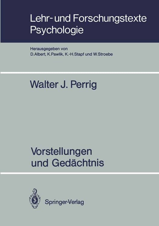 Produktbild: Vorstellungen und Ged&auml;chtnis