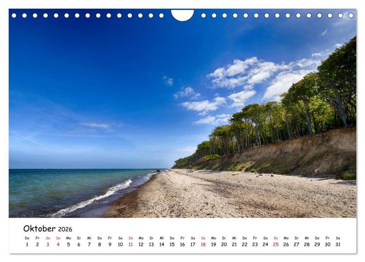 Produktbild: Ostsee Sehnsucht (Wandkalender 2026 DIN A4 quer), CALVENDO Monatskalender