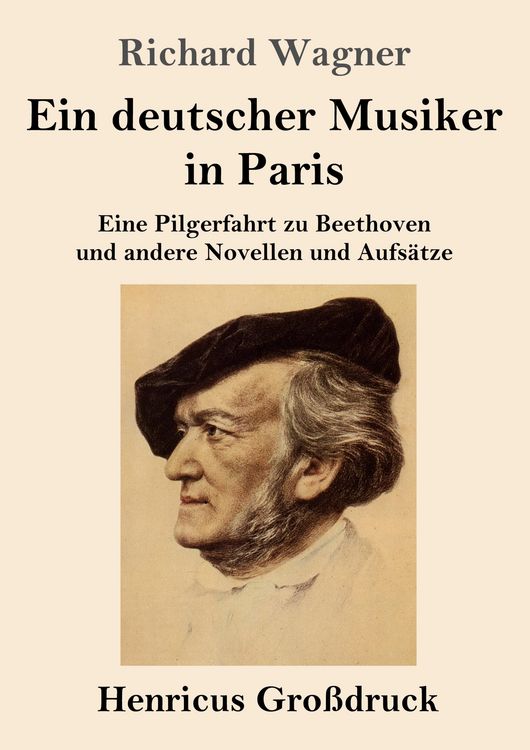 Produktbild: Ein deutscher Musiker in Paris (Gro&szlig;druck)