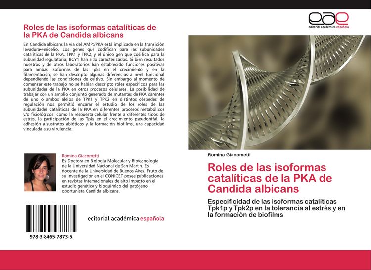 Produktbild: Roles de las isoformas catal&iacute;ticas de la PKA de Candida albicans
