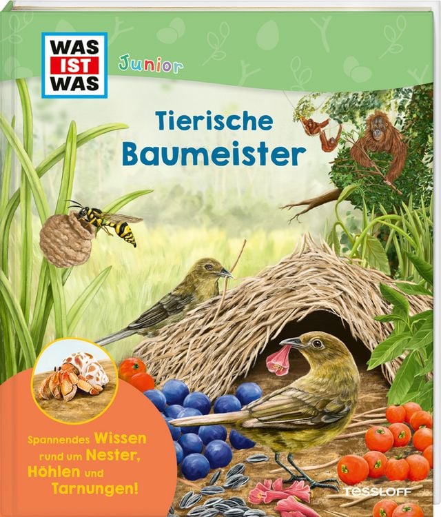 Produktbild: WAS IST WAS Junior Tierische Baumeister