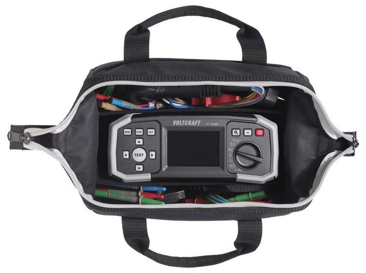 Produktbild: VOLTCRAFT IST 3000E Installationstester-Set mit aktivem EVSE Testkabel VDE-Norm 0100, 0100-600, 0105-100, EN 61557, Messwertspeicher