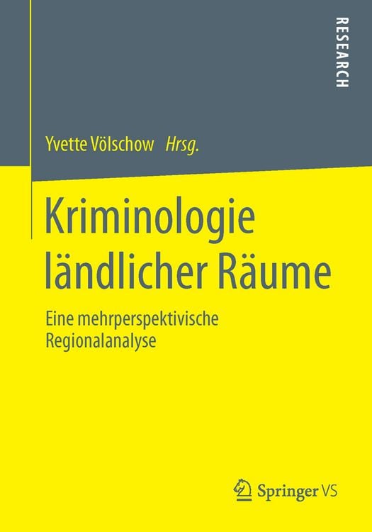 Produktbild: Kriminologie l&auml;ndlicher R&auml;ume