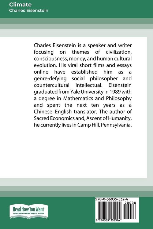 Produktbild: Climate -- A New Story (16pt Large Print Edition)