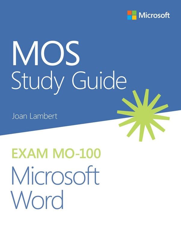 Produktbild: MOS Study Guide for Microsoft Word Exam MO-100