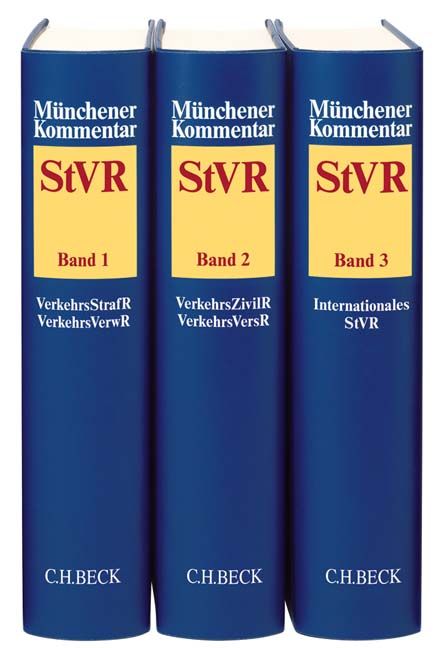 Produktbild: M&uuml;nchener Kommentar zum Stra&szlig;enverkehrsrecht Gesamtwerk