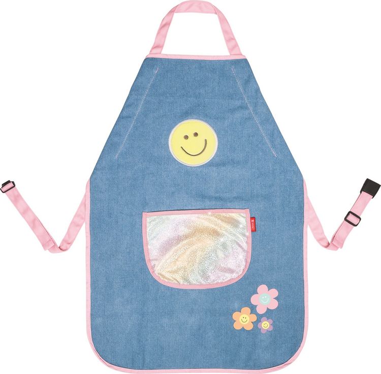 Produktbild: Brunnen Kindersch&uuml;rze Happy Hippie &brvbar; jeansblau/mehrfarbig, pastell