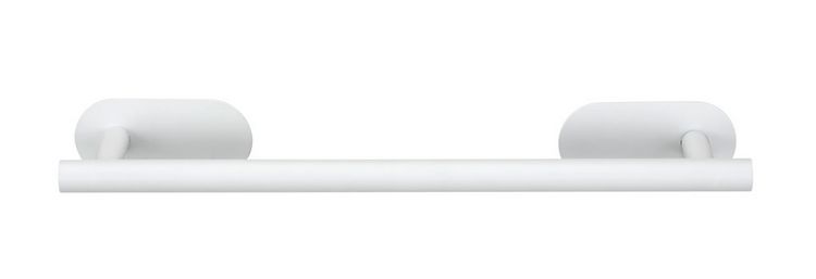 Produktbild: Turbo-Loc&reg; Badetuchstange Uno Mod. Orea White matt, 40 cm, aus rostfreiem Edelstahl