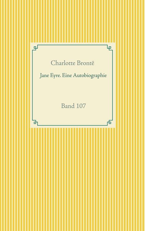 Produktbild: Jane Eyre. Eine Autobiographie