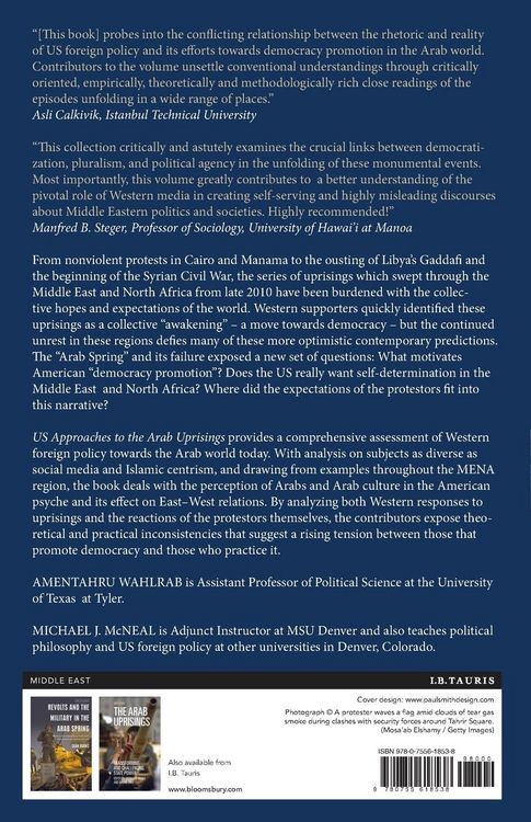 Produktbild: US Approaches to the Arab Uprisings