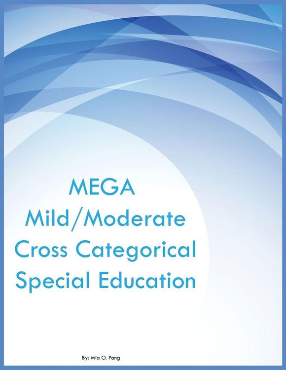 Produktbild: MEGA Mild/Moderate Cross Categorical Special Education
