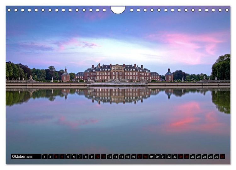 Produktbild: Burgen und Schl&ouml;sser (Wandkalender 2026 DIN A4 quer), CALVENDO Monatskalender