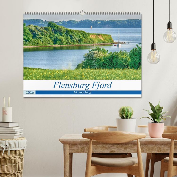 Produktbild: Flensburg Fjord (Wandkalender 2026 DIN A2 quer), CALVENDO Monatskalender