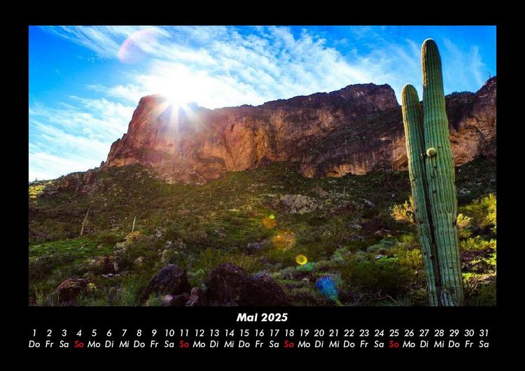 Produktbild: Bergige Welten 2025 Fotokalender DIN A3