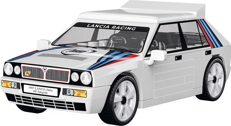 Produktbild: COBI 24509 - Lancia Delta HF Integrale, Ma&szlig;stab 1:35, Bausatz, 63 Klemmbausteine