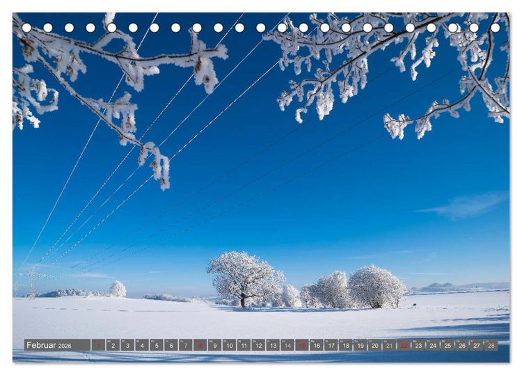Produktbild: Vogtland - Impressionen (Tischkalender 2026 DIN A5 quer), CALVENDO Monatskalender