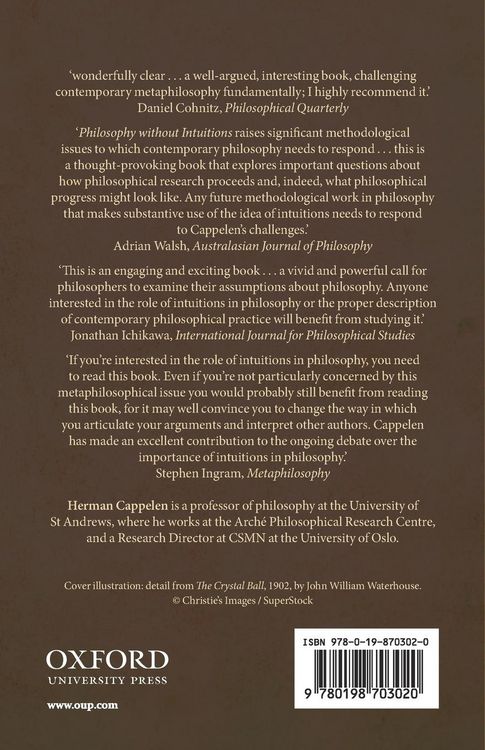 Produktbild: Philosophy Without Intuitions