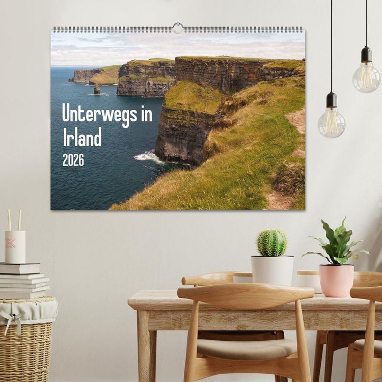 Produktbild: Unterwegs in Irland (Wandkalender 2026 DIN A2 quer), CALVENDO Monatskalender