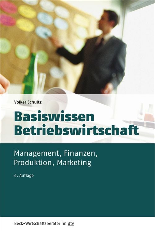 Bild vom Artikel Basiswissen Betriebswirtschaft vom Autor Volker Schultz