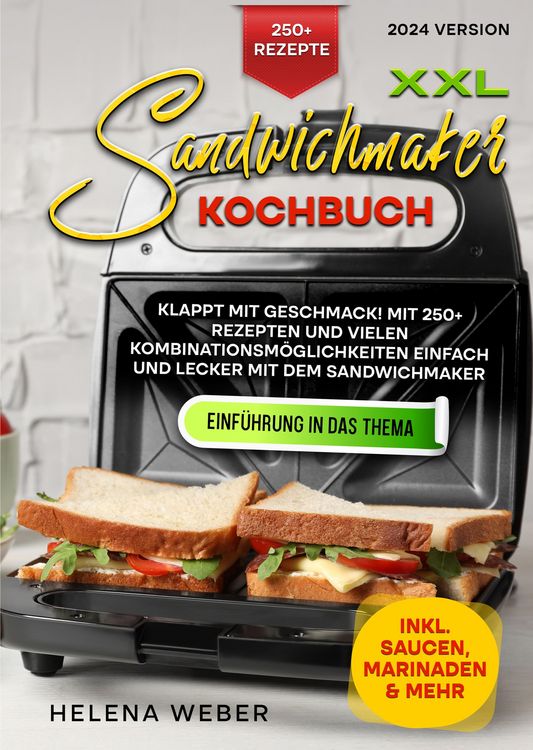 Produktbild: XXL Sandwichmaker Kochbuch