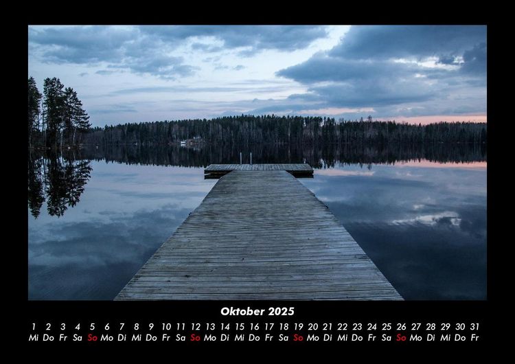Produktbild: Seeblick 2025 Fotokalender DIN A3