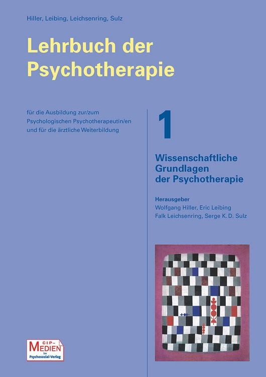 Produktbild: Lehrbuch der Psychotherapie / Bd. 1: Wissenschaftliche Grundlagen der Psychotherapie