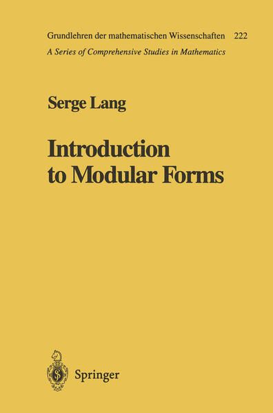 Produktbild: Introduction to Modular Forms