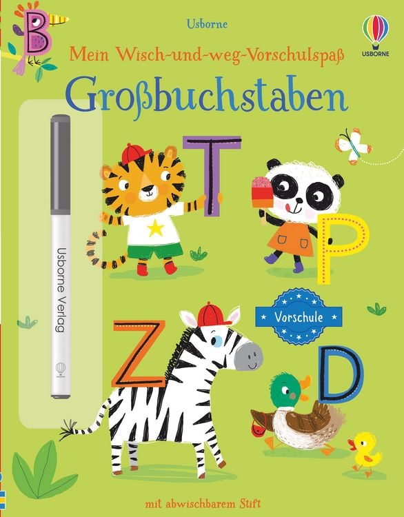 Produktbild: Mein Wisch-und-weg-Vorschulspa&szlig;: Gro&szlig;buchstaben