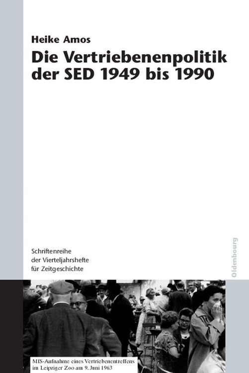 Produktbild: Die Vertriebenenpolitik der SED 1949 bis 1990