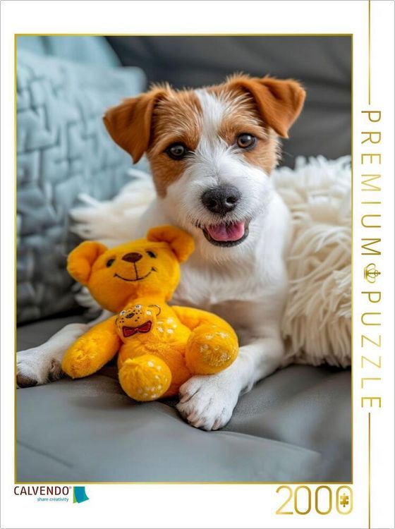 Produktbild: CALVENDO Puzzle Mein Lieblingskuscheltier | 2000 Teile Lege-Gr&ouml;&szlig;e 90x67cm Foto-Puzzle f&uuml;r gl&uuml;ckliche Stunden