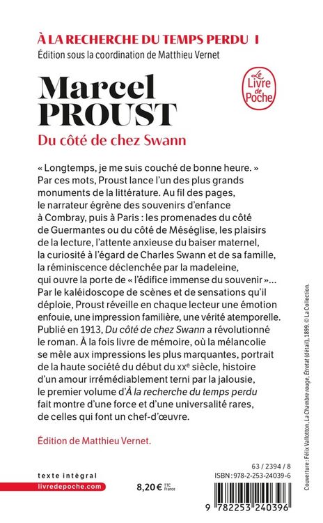 Produktbild: Du c&ocirc;t&eacute; de chez Swann