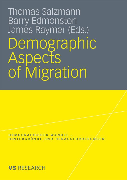 Produktbild: Demographic Aspects of Migration