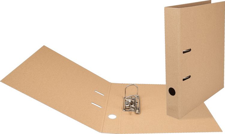 Produktbild: Ordner Minimal Des. 4cm braun