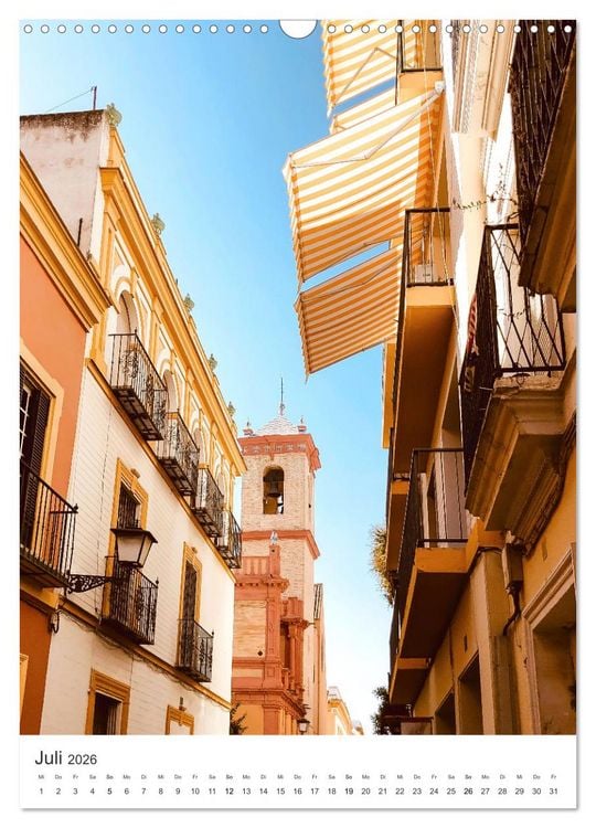 Produktbild: Spanien - Tapas, Flamenco und Sangria (Wandkalender 2026 DIN A3 hoch), CALVENDO Monatskalender