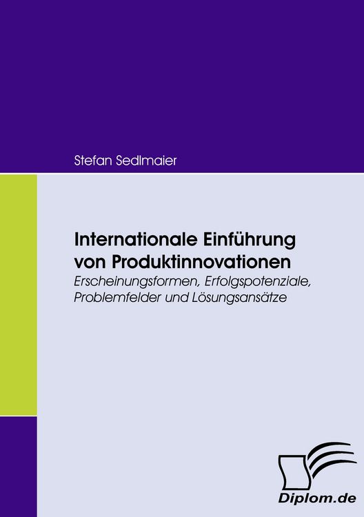 Produktbild: Internationale Einf&uuml;hrung von Produktinnovationen