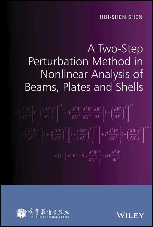 Produktbild: A Two-Step Perturbation Method in Nonlinear Analysis of Beams, Plates and Shells